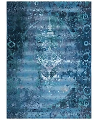 Liora Manne' Marina 8043 Kermin 1'11" x 7'6" Indoor/Outdoor Runner Area Rug