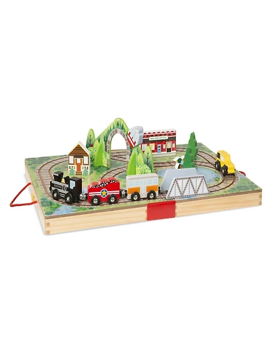 Melissa and Doug Take-Along Railroad