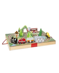 Melissa and Doug Take-Along Railroad