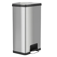 iTouchless 18 Gallon / 68 Liter AirStep Stainless Steel Kitchen Trash Can with Odor Filter
