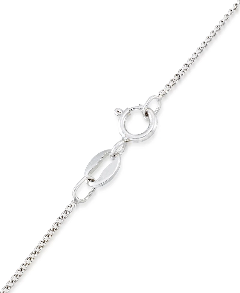 Faceted Onyx (28 x 5mm) & Marcasite Medallion Pendant on 18" Chain in Sterling Silver