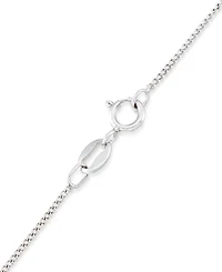 Faceted Onyx (28 x 5mm) & Marcasite Medallion Pendant on 18" Chain in Sterling Silver