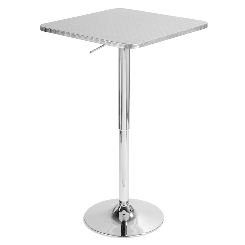 Lumisource Bistro Adjustable Square Bar Table