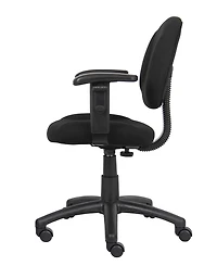 Boss Office Products Deluxe Posture Chair W/ Adjustable Arms