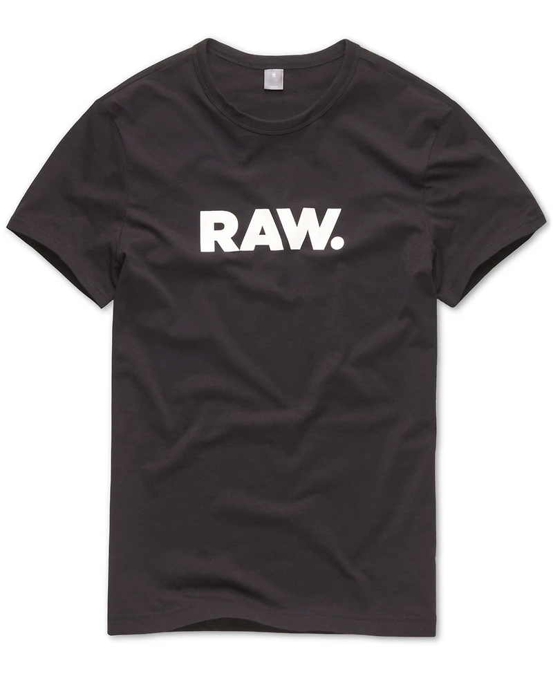 G-Star Raw Men's Holorn Graphic Logo Crewneck T-Shirt