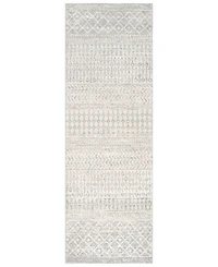Livabliss Elaziz Elz-2308 Light Gray 2'7" x 10' Runner Area Rug