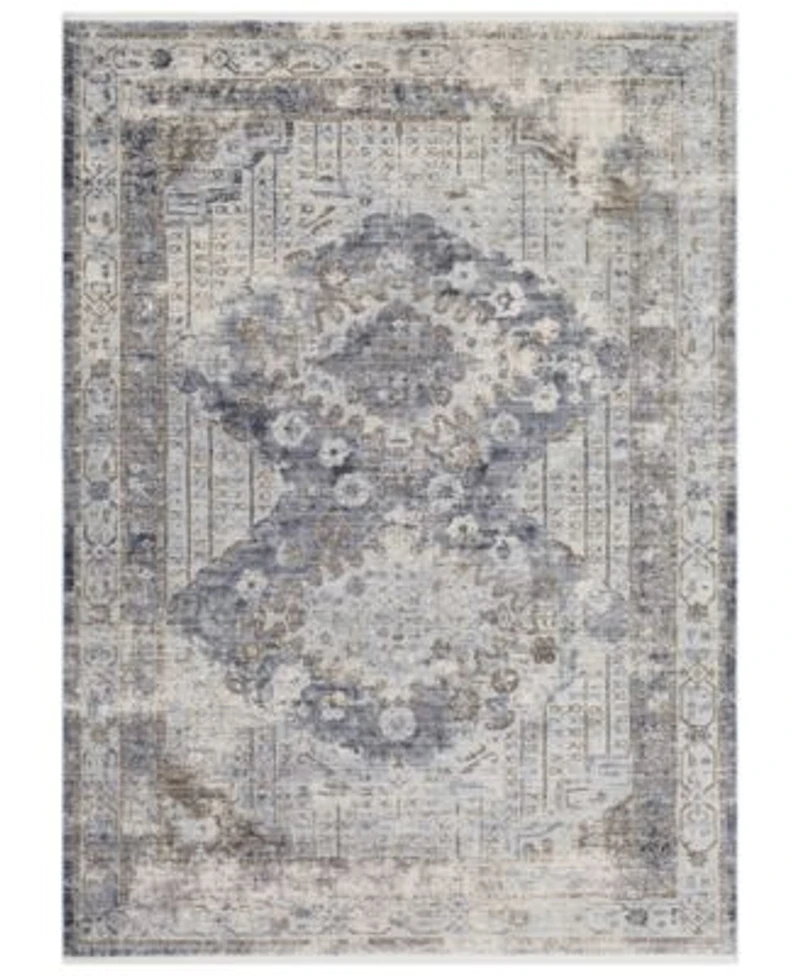 Livabliss Liverpool Lvp 2301 Charcoal Runner Area Rug Collection