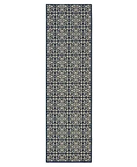 Oriental Weavers Marina 5927b Ivory Navy Indoor Outdoor Rug