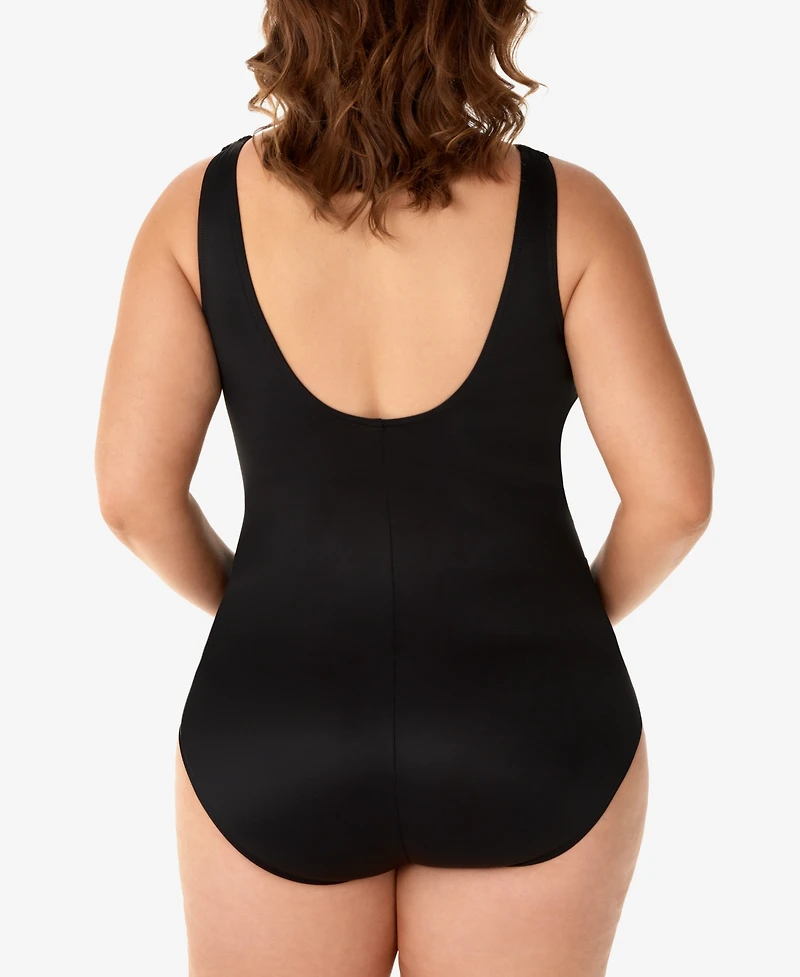 Miraclesuit Plus Palma Allover Slimming One-Piece Swimsuit
