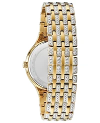 Bulova Men's Phantom Crystal-Accent Two-Tone Stainless Steel Bracelet Watch 40mm