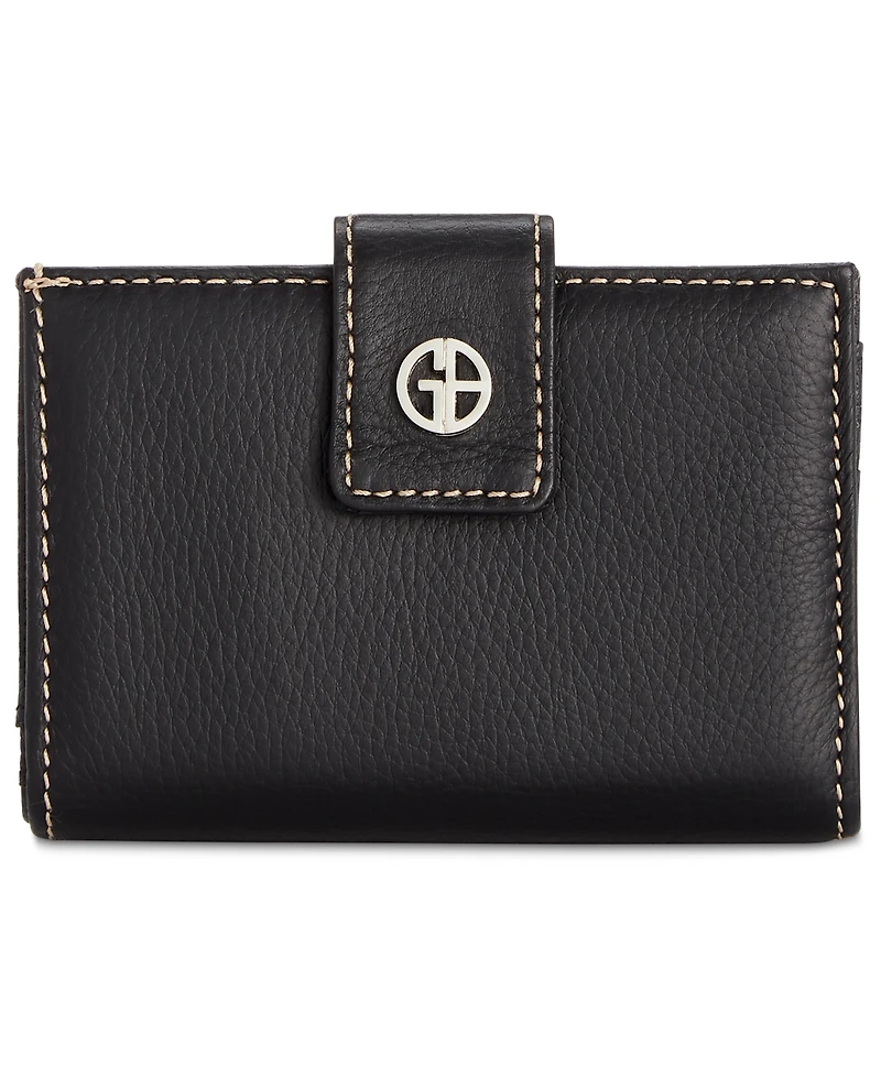 Giani Bernini Framed Indexer Leather Wallet