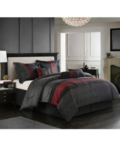 Stratford Park Corell Black 7 Pc. Comforter Sets