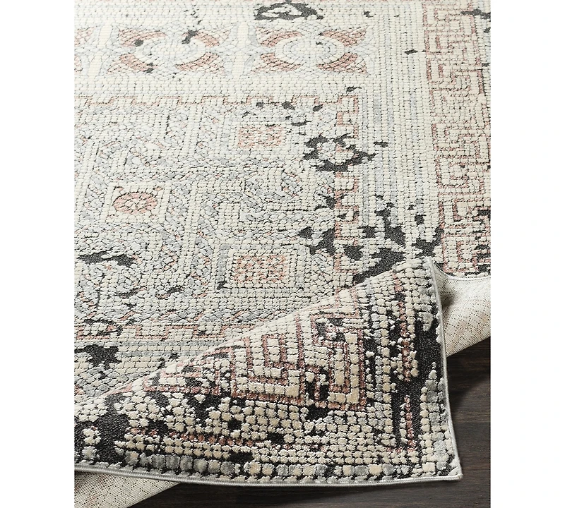 Livabliss Venezia Vnz-2301 Rose 3'11" x 5'7" Area Rug