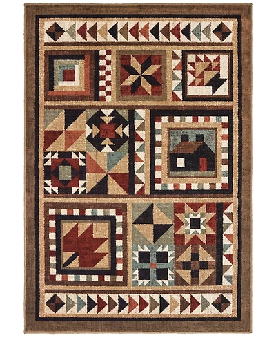 Oriental Weavers Woodlands 9596A 1'10" x 3' Area Rug