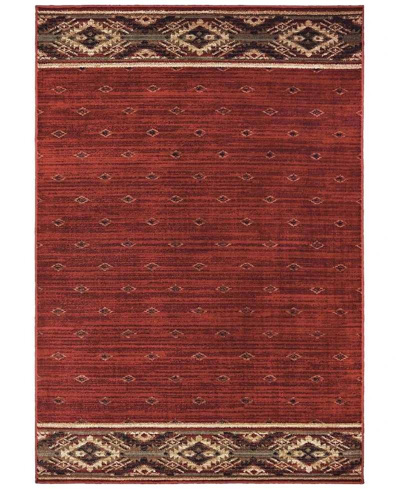Oriental Weavers Woodlands 9652C 3'10" x 5'5" Area Rug