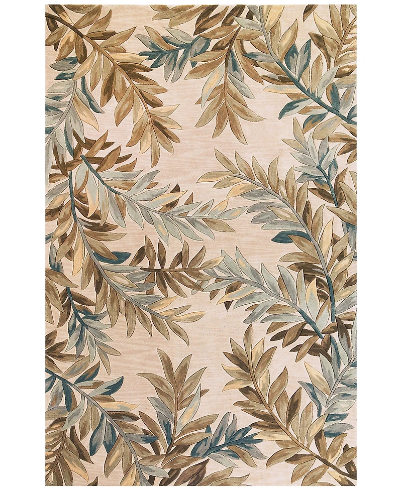 Kas Sparta Tropical Branches 3'6" x 5'6" Area Rug