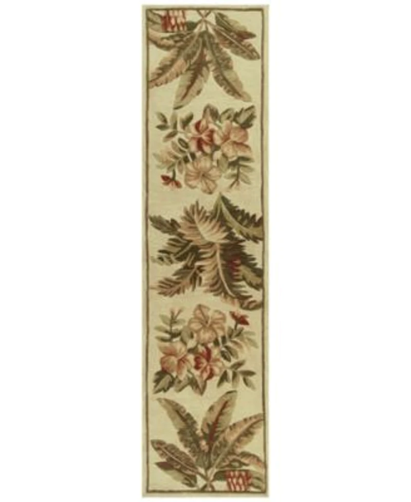 Kas Sparta Tropical Oasis 3133 Ivory Area Rug