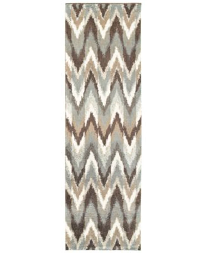 Oriental Weavers Verona Shag 4d Gray Taupe Rug