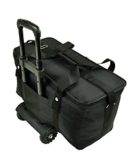 Picnic at Ascot Extra large 36 Quart Hybrid Semi-Rigid Wheeled Folding Cooler
