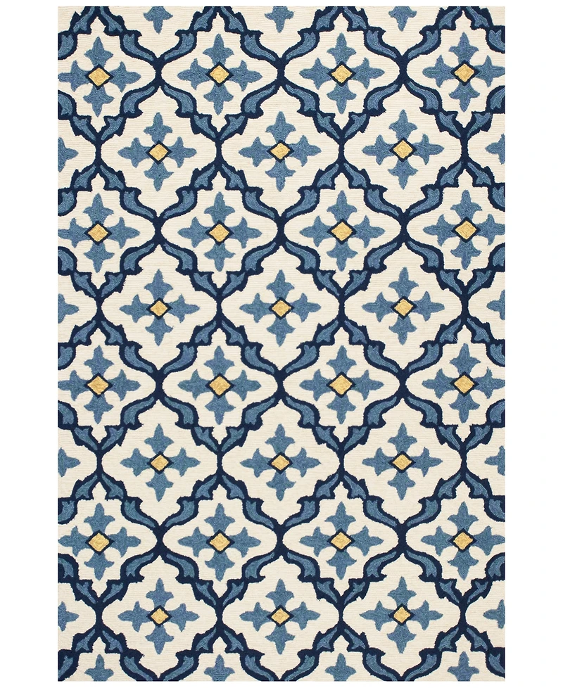 Kas Harbor Mosaic 2' x 3' Indoor/Outdoor Area Rug