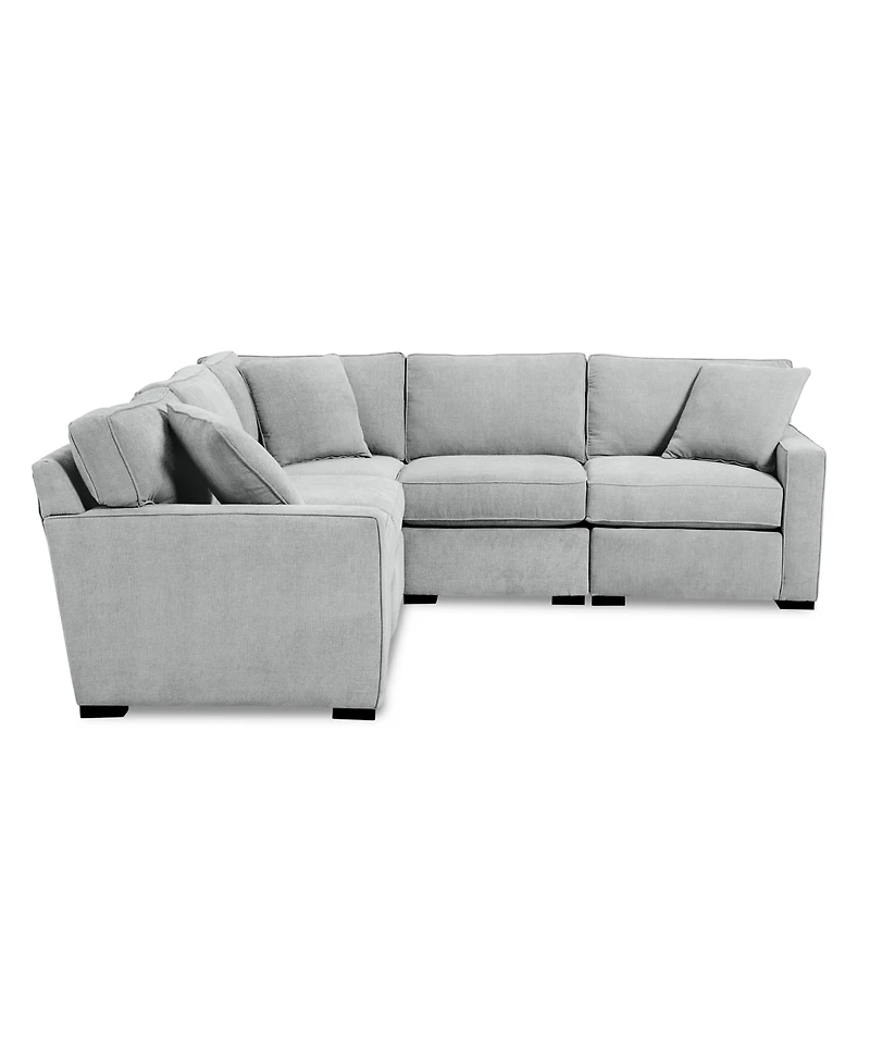 Radley Fabric -Pc. Sectional Sofa with Corner Piece