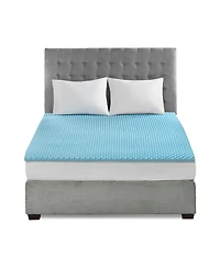 Madison Park 1.5" Gel-Infused Memory Foam Mattress Topper, King