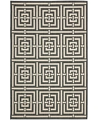 Safavieh Courtyard CY6937 and Bone 5'3" x 7'7" Outdoor Area Rug
