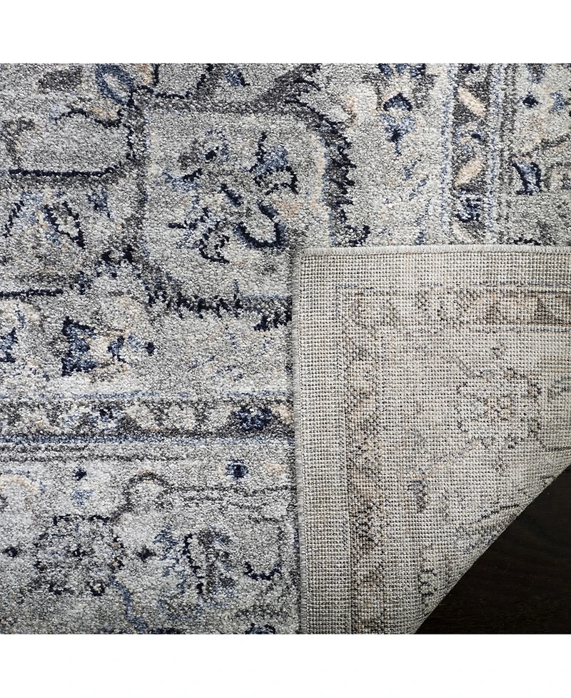 Safavieh Charleston CHL411 Gray and Dark Gray 5'3" x 7'6" Area Rug