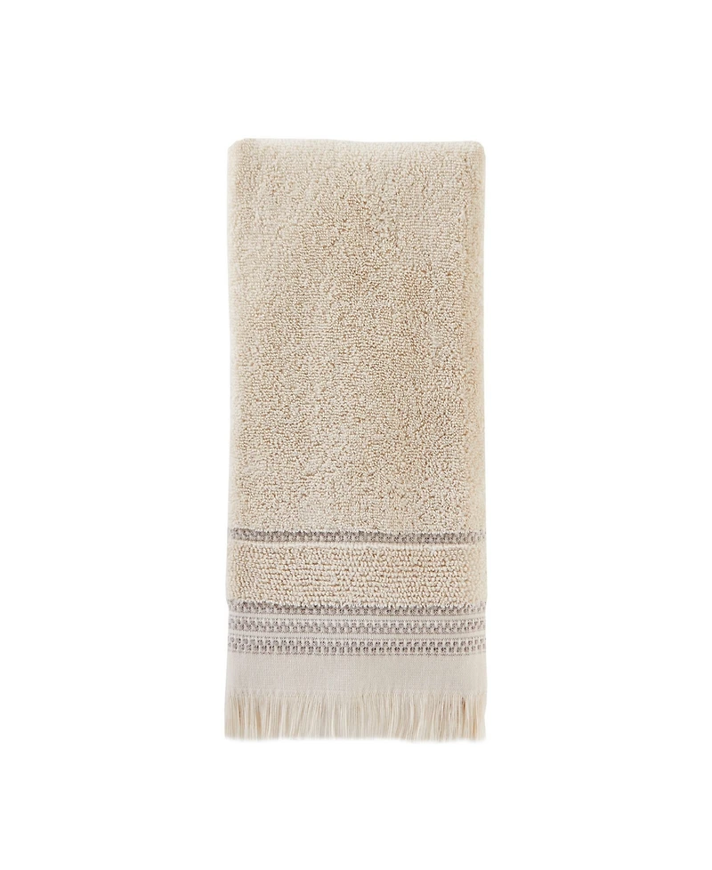 Saturday Knight Jude Fringe 2 Piece Hand Towel Set