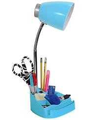 Limelight's Gooseneck Organizer Desk Lamp with iPad Tablet Stand Book Holder