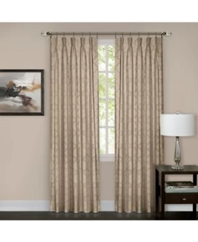 Achim Windsor Pinch Pleat Window Curtain Panels