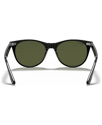 Ray-Ban Unisex Polarized Sunglasses, RB2185 Wayfarer Ii Classic