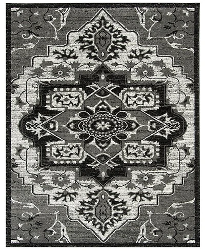 Safavieh Vintage Hamadan VTH221 Light Gray and Gray 8' x 10' Area Rug