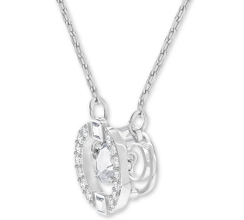 Swarovski Floating Crystal Pendant Necklace