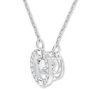 Swarovski Floating Crystal Pendant Necklace