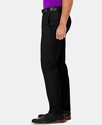 Haggar Men's Cool 18 Pro Slim-Fit 4-Way Stretch Moisture-Wicking Non-Iron Dress Pants