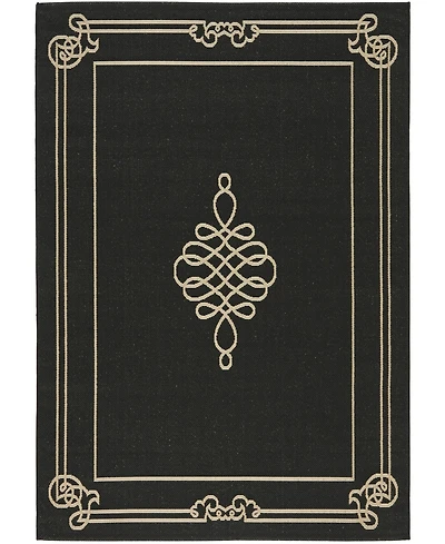 Safavieh Courtyard CY6788 and Creme 8' x 11' Outdoor Area Rug