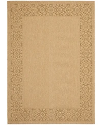 Safavieh Courtyard CY6011 Natural and Gold 8' x 11' Sisal Weave Outdoor Area Rug