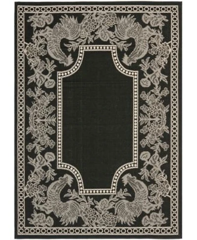 Safavieh Courtyard Black Sand Sisal Weave Area Rug Collection