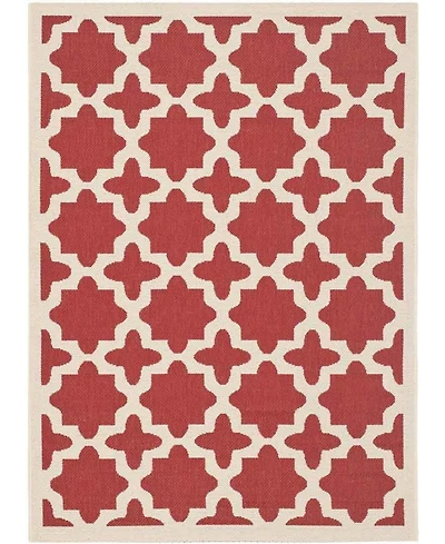 Safavieh Courtyard CY6913 and Bone 5'3" x 7'7" Sisal Weave Outdoor Area Rug