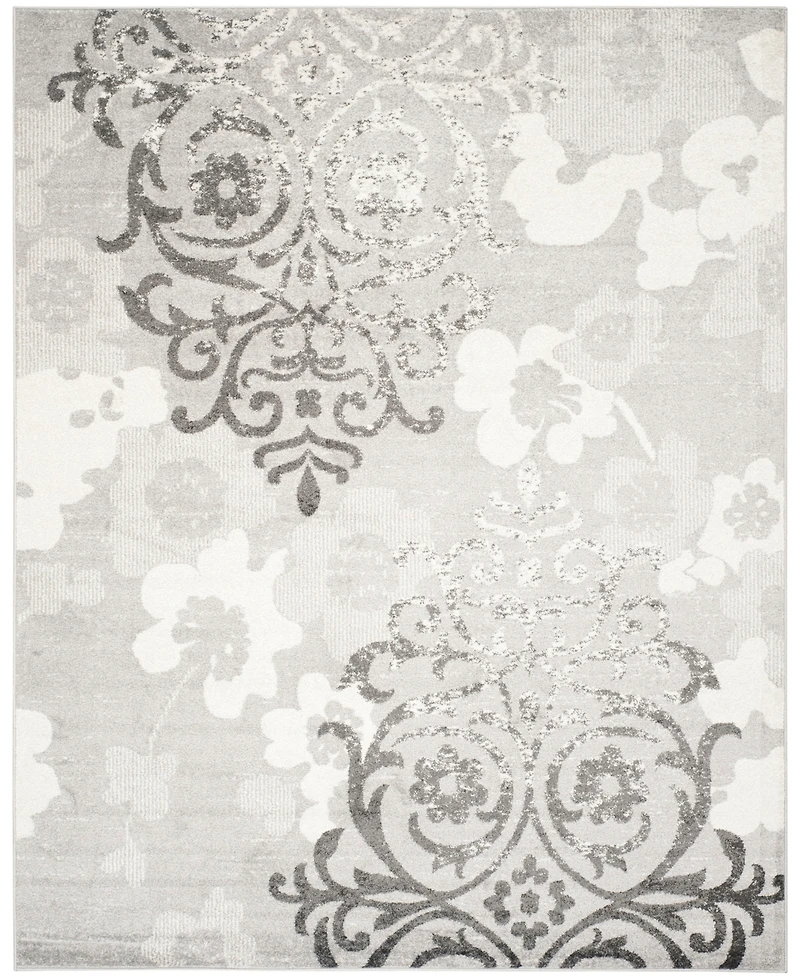 Safavieh Adirondack 114 Silver and Ivory 9' x 12' Area Rug