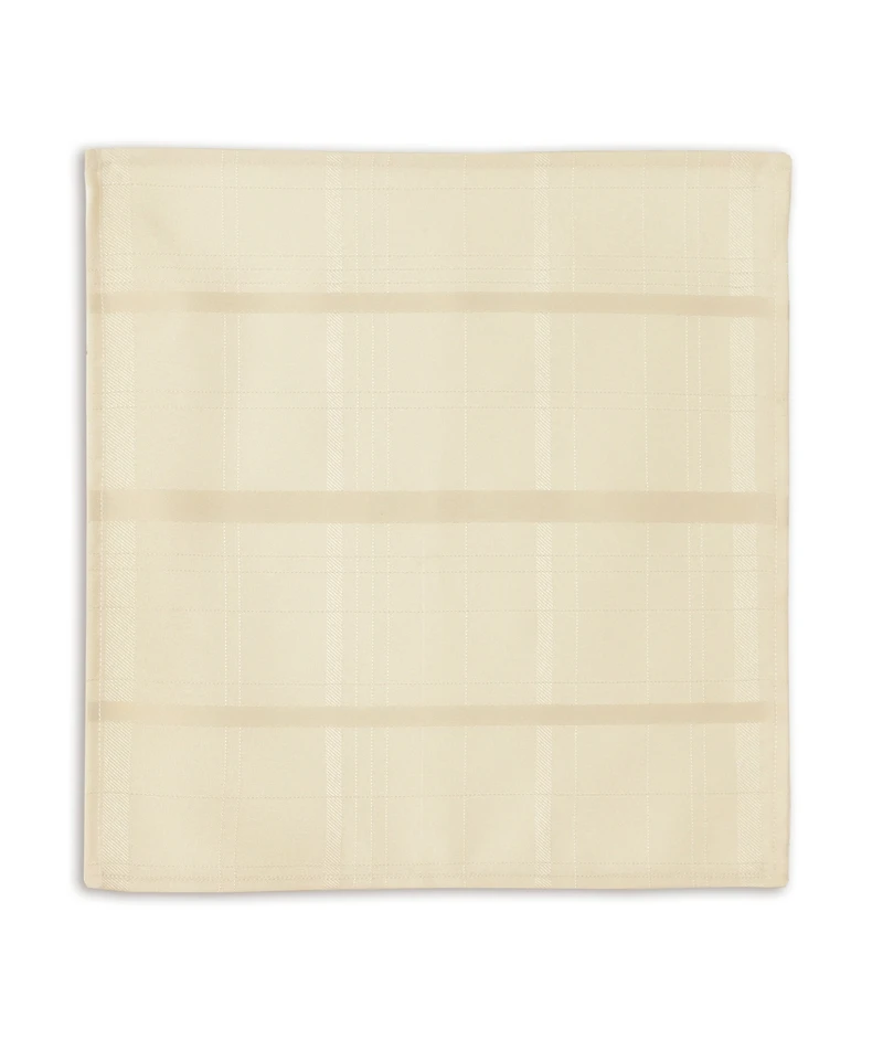 Elrene Elegance Plaid Set of 4 Napkins