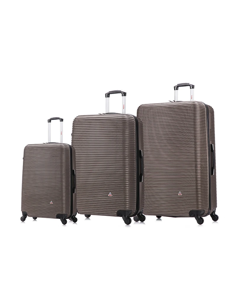 InUSA Royal 3-Pc. Lightweight Hardside Spinner Luggage Set