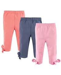 Hudson Baby Girls Cotton Pants and Leggings