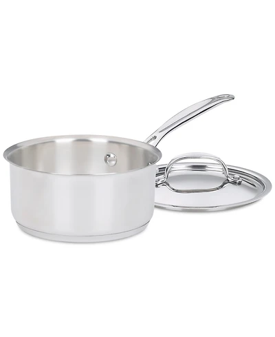 Cuisinart Chef's Classic Stainless Steel 1-Qt. Covered Saucepan