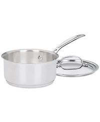 Cuisinart Chef's Classic Stainless Steel 1-Qt. Covered Saucepan