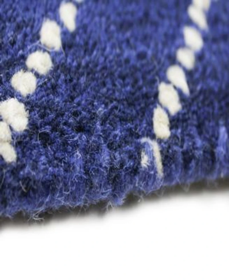 Bashian Nico Nic 137 Navy Area Rug