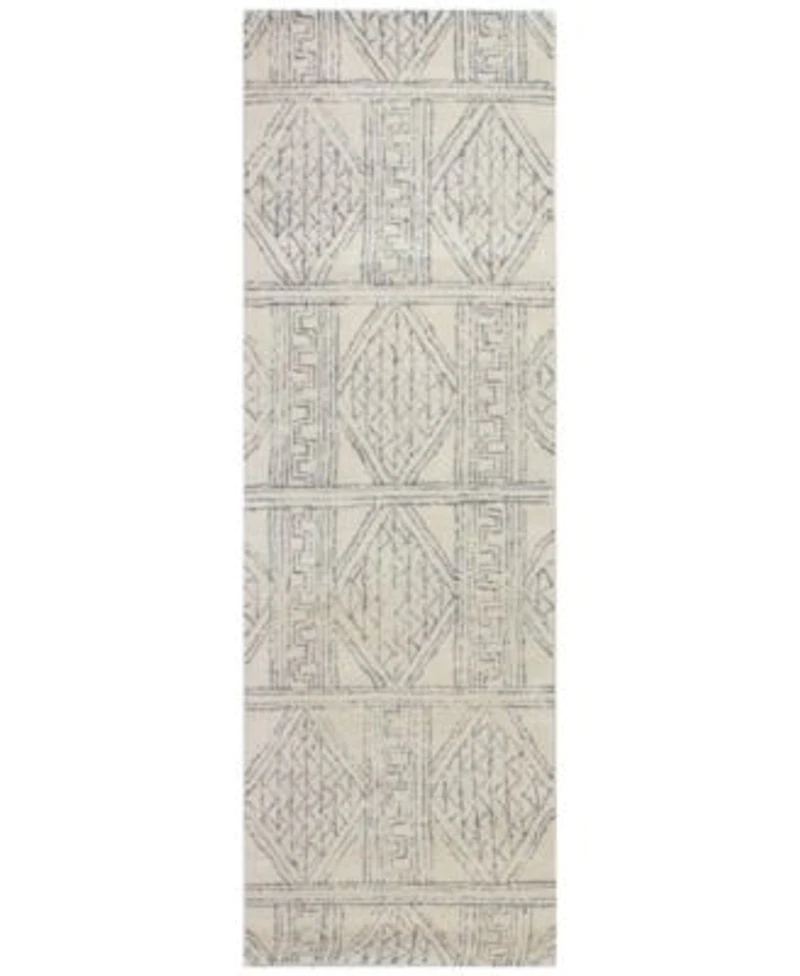 Bashian Nico Nic 145 Ivory Gray Area Rug