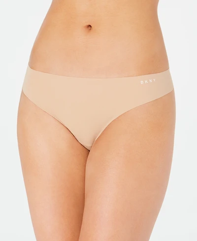 Dkny Litewear Cut Anywear Logo Thong Underwear-DK5026