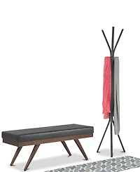 Chanelle Mid Century Modern Rectangle Ottoman Bench